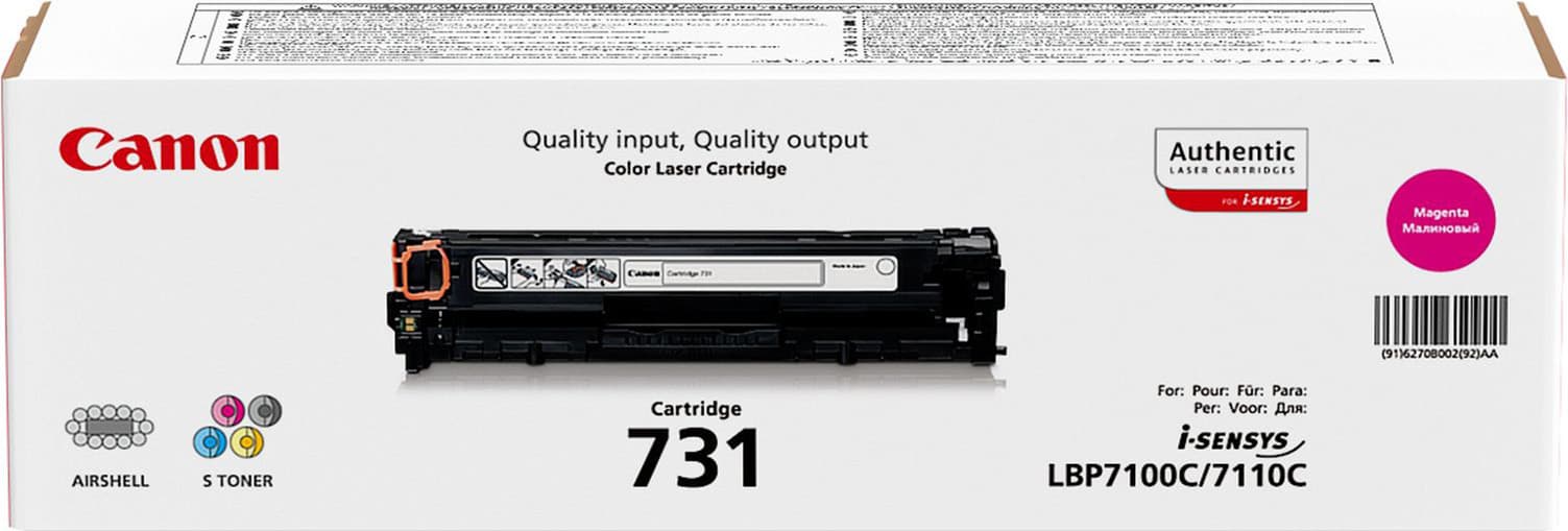 Toner laser Canon 731 magenta 1 500 pages