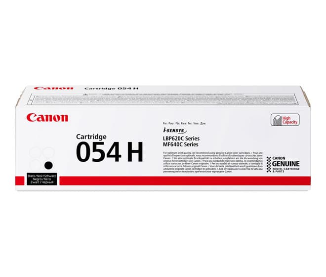 Toner laser Canon 054H noir 3 100 pages