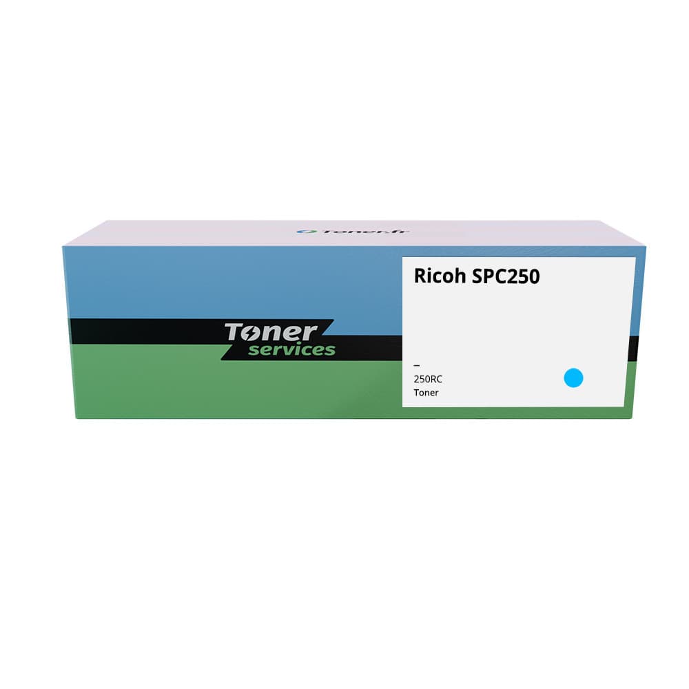 Toner compatible Ricoh SPC250 Cyan