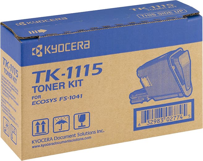 Toner laser Kyocera TK-1115 noir 1 600 pages