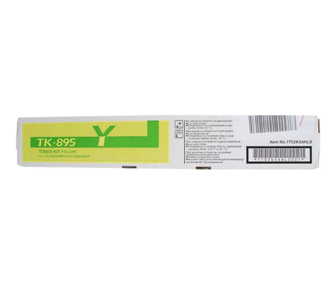 Toner laser Kyocera TK-895Y jaune 6 000 pages