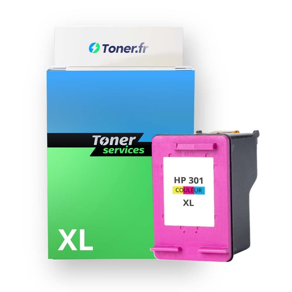 Cartouche d'encre compatible HP 301 XL Couleur