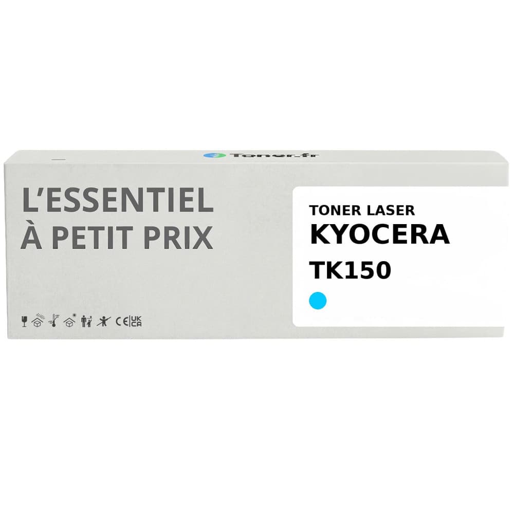 Toner compatible Kyocera TK150 Cyan